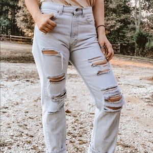 Distressed Levi’s